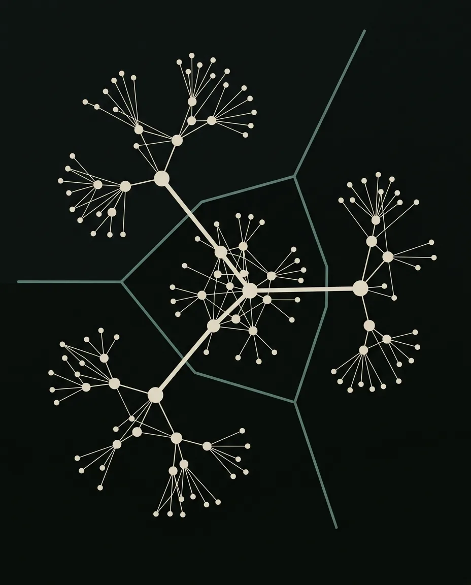 Abstract diagram — The network it runs on